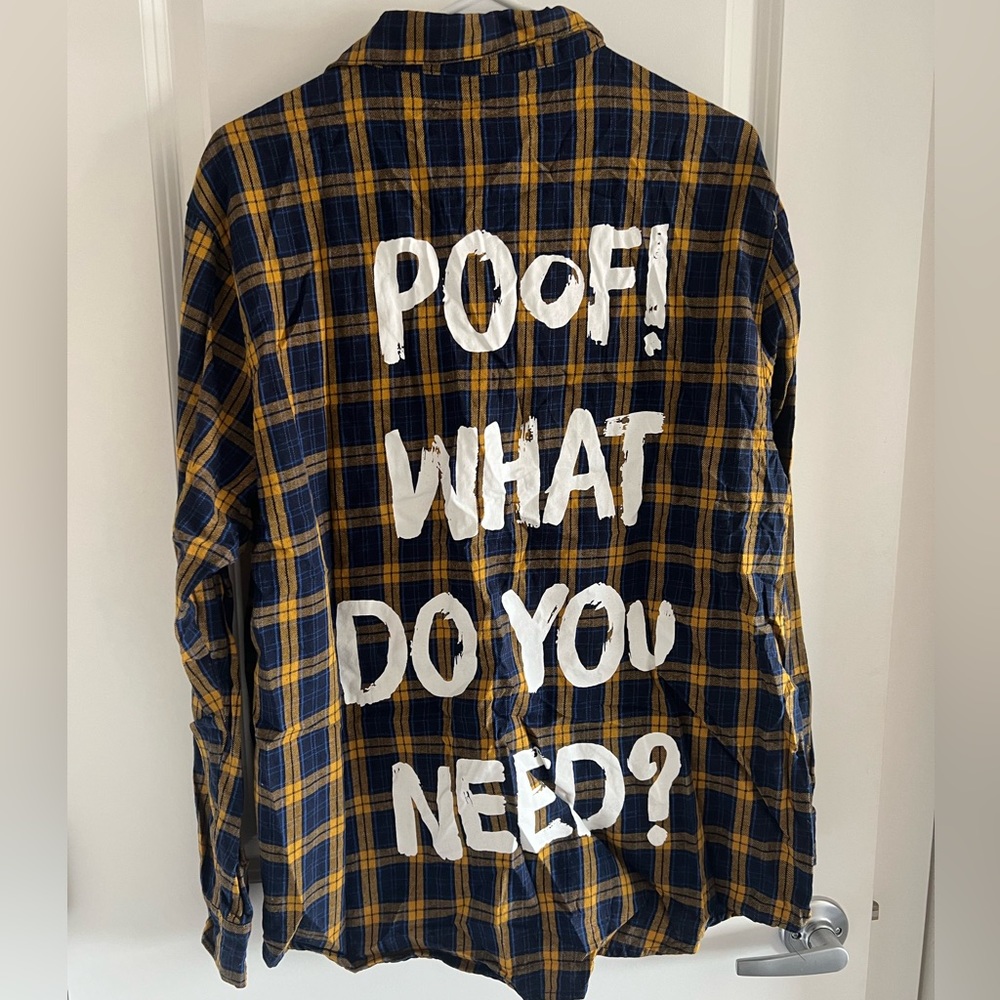2 for $100 - Cakeworthy Aladdin flannel